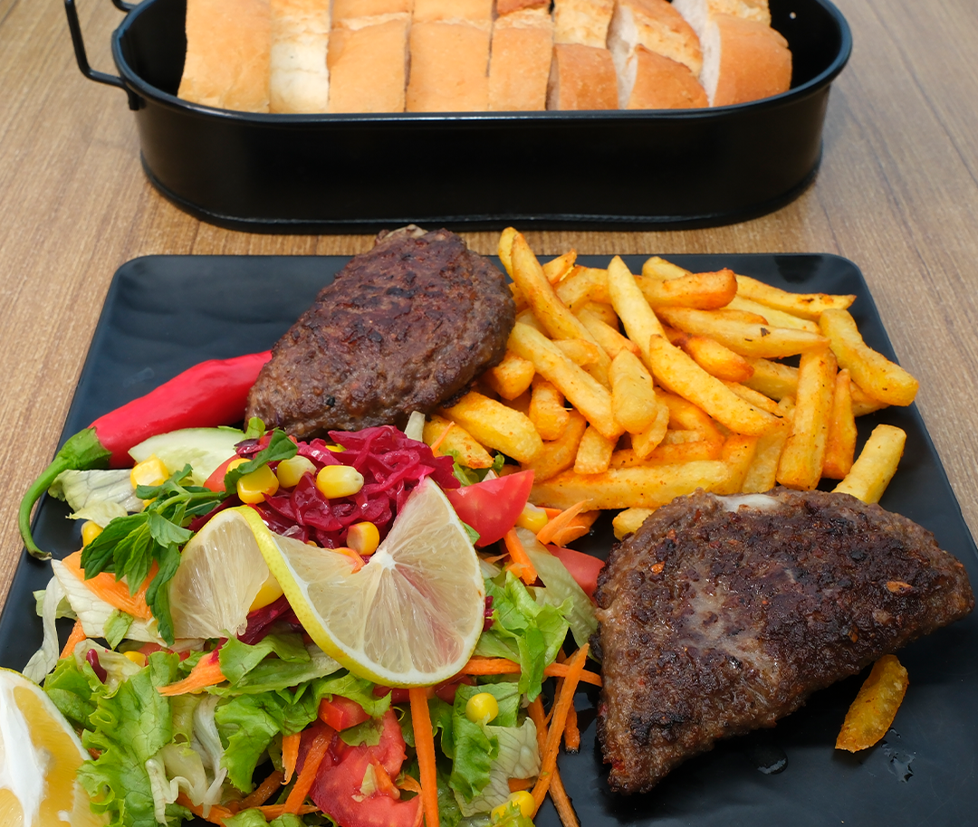 Kaşarlı Mantarlı Et Köfte